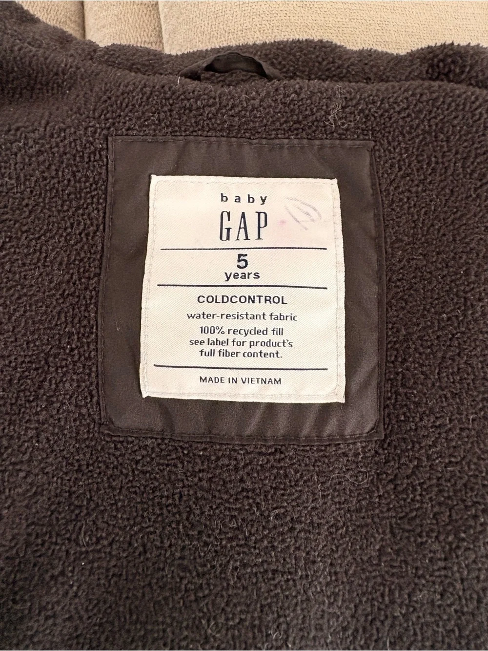 GAP Kids Black Hooded Puffer Jacket
